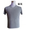 供应竹纤维男士短袖T恤，OEM生产